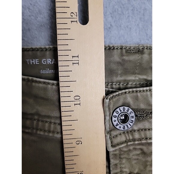 AG Adriano Goldschmied Pants Mens 34x32 (36x28) Graduate Brown Mid Rise Stretch - Picture 8 of 14